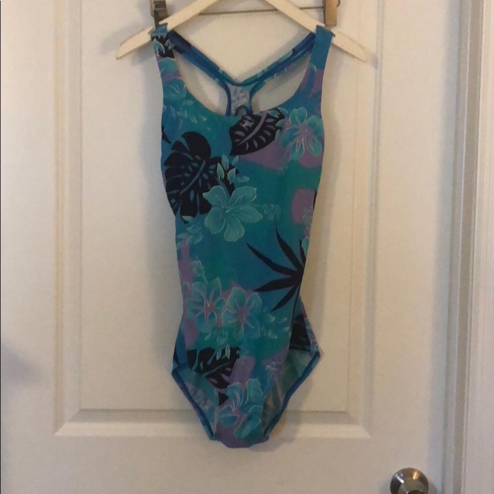 Speedo one piece bathing suit. Size 12